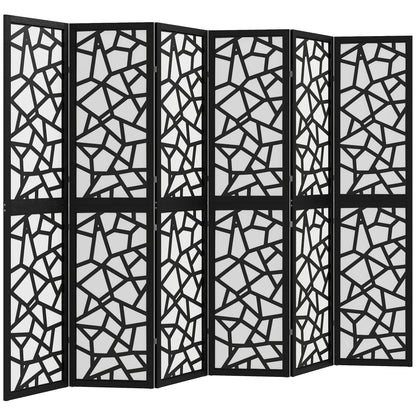 Paravent 4 panneaux motif géométrique 170 cm