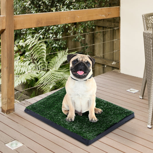 Tapis toilette chien gazon artificiel 51x63 cm