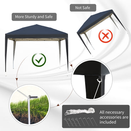 Tente de jardin pop up 3 x 3 m avec sac de transport