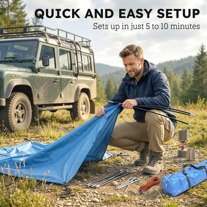 Auvent latéral pour VUS imperméable 3000mm avec sac