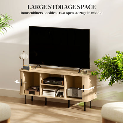 Meuble TV avec rangement pour télé jusqu'à 55 po