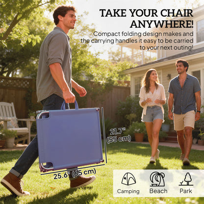 Chaise longue pliante extérieure à dossier réglable