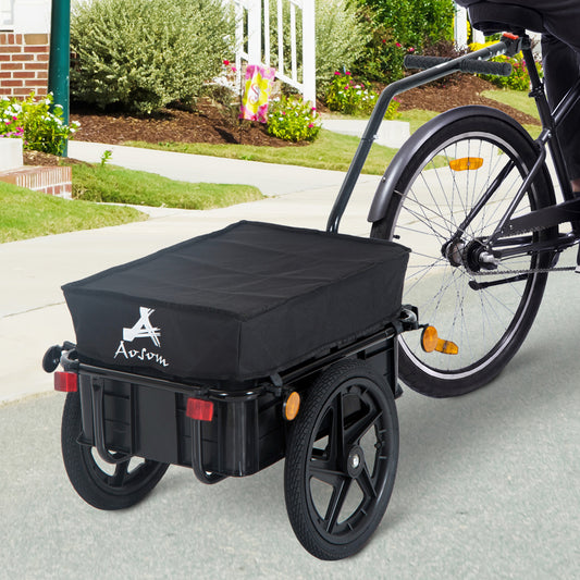 Remorque vélo cargo acier grand format