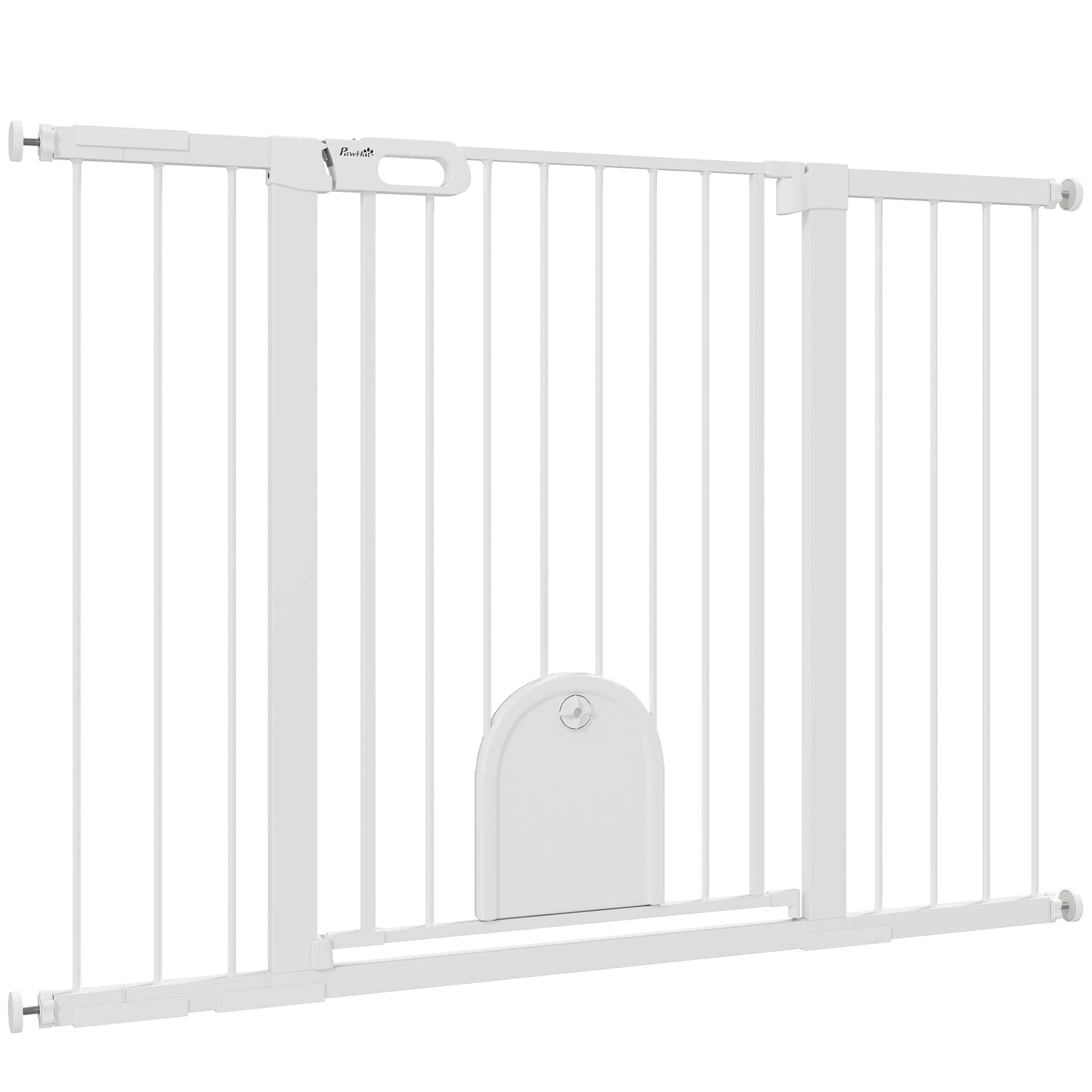 Barrière pour animaux extra large 76-131 cm avec porte