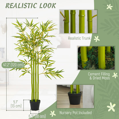Arbre de bambou artificiel 120 cm