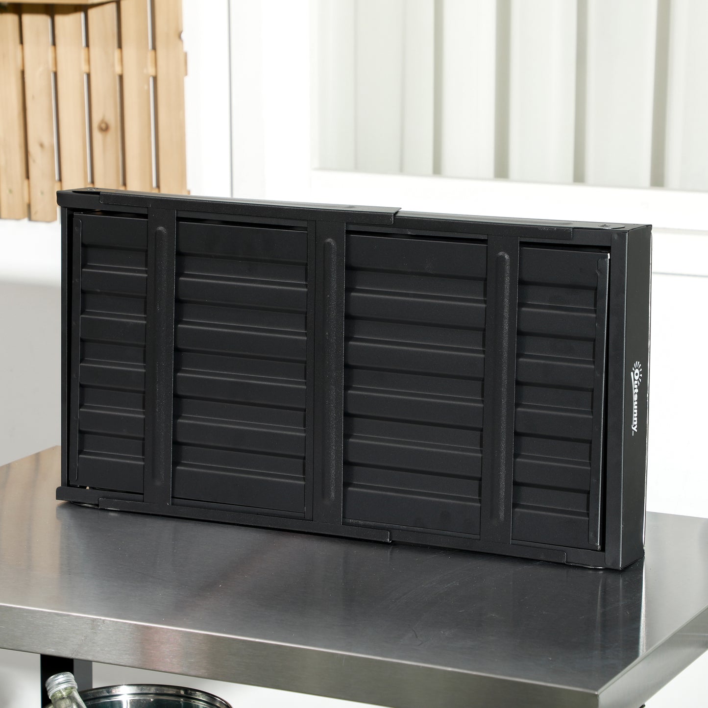 Barbecue au charbon portable avec bassin amovible pliant