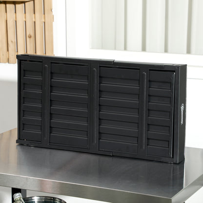 Barbecue au charbon portable avec bassin amovible pliant