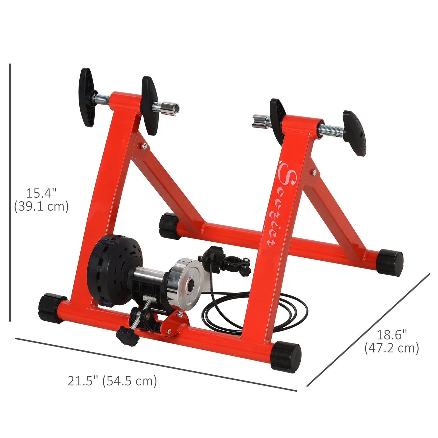 Support d'entraînement vélo magnétique — 5 niveaux de résistance