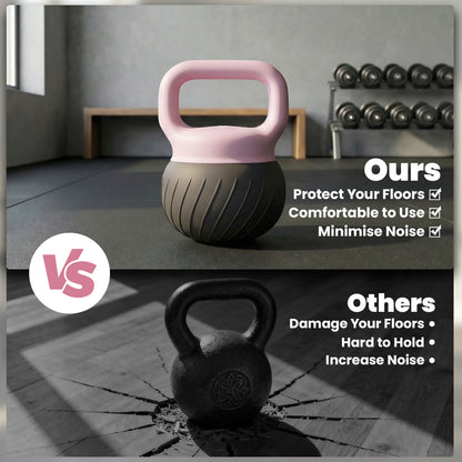 Kettlebell souple poignée antidérapante 5 kg