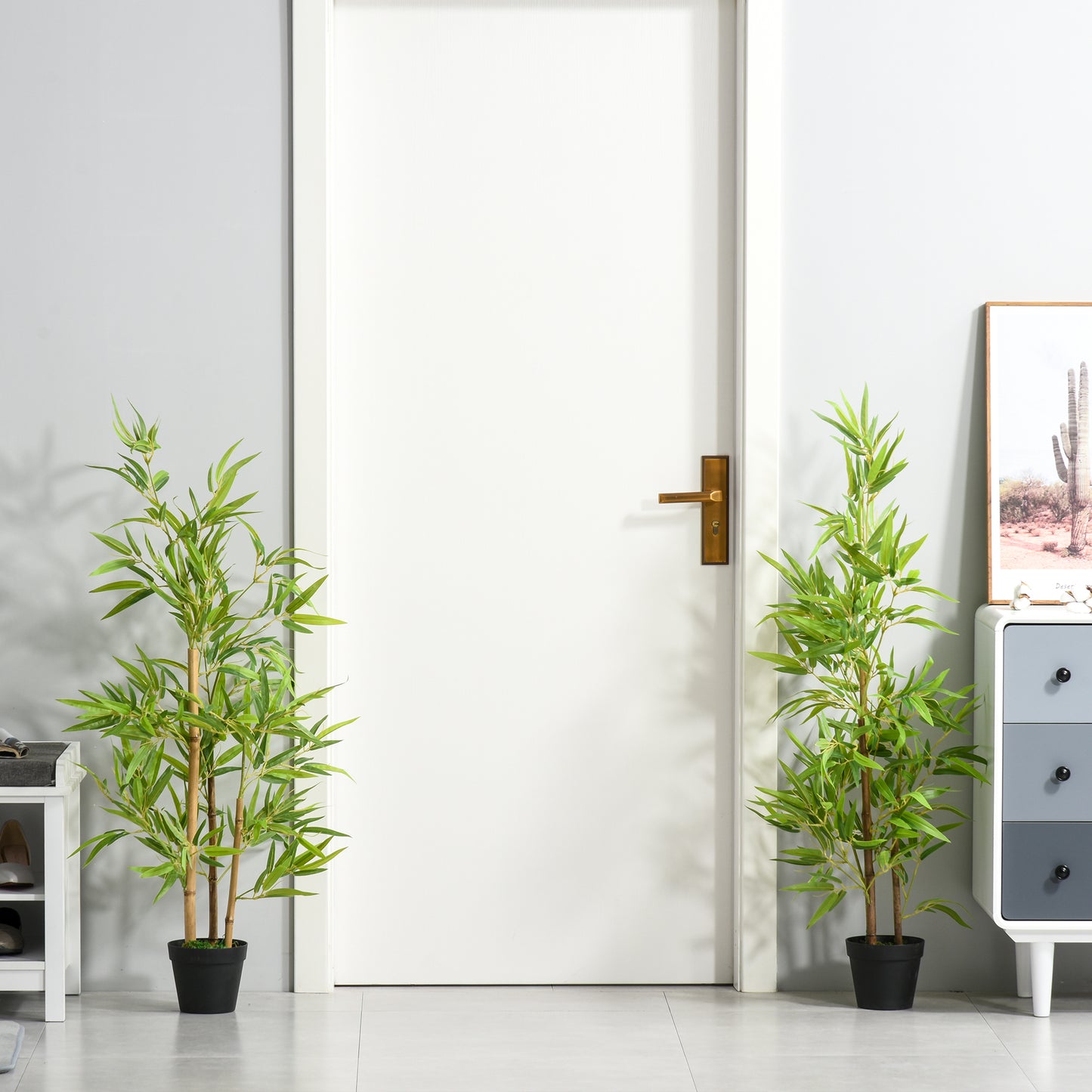 Arbre de bambou artificiel 4 pi