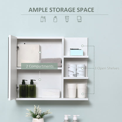 Armoire à pharmacie murale avec miroir