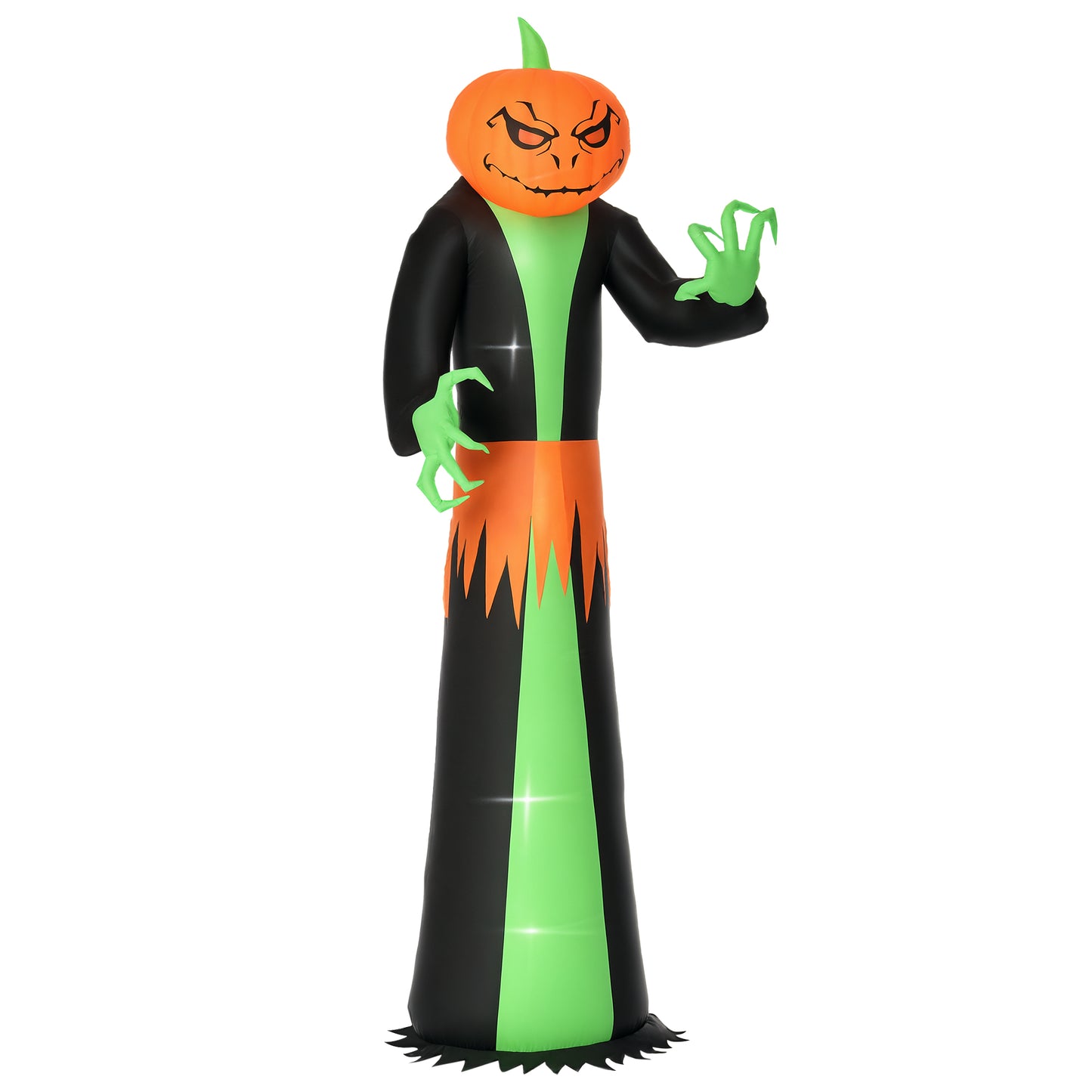 Décoration gonflable Halloween fantôme citrouille 9 pi