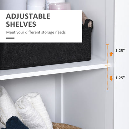 Armoire de salle de bain autoportante haute