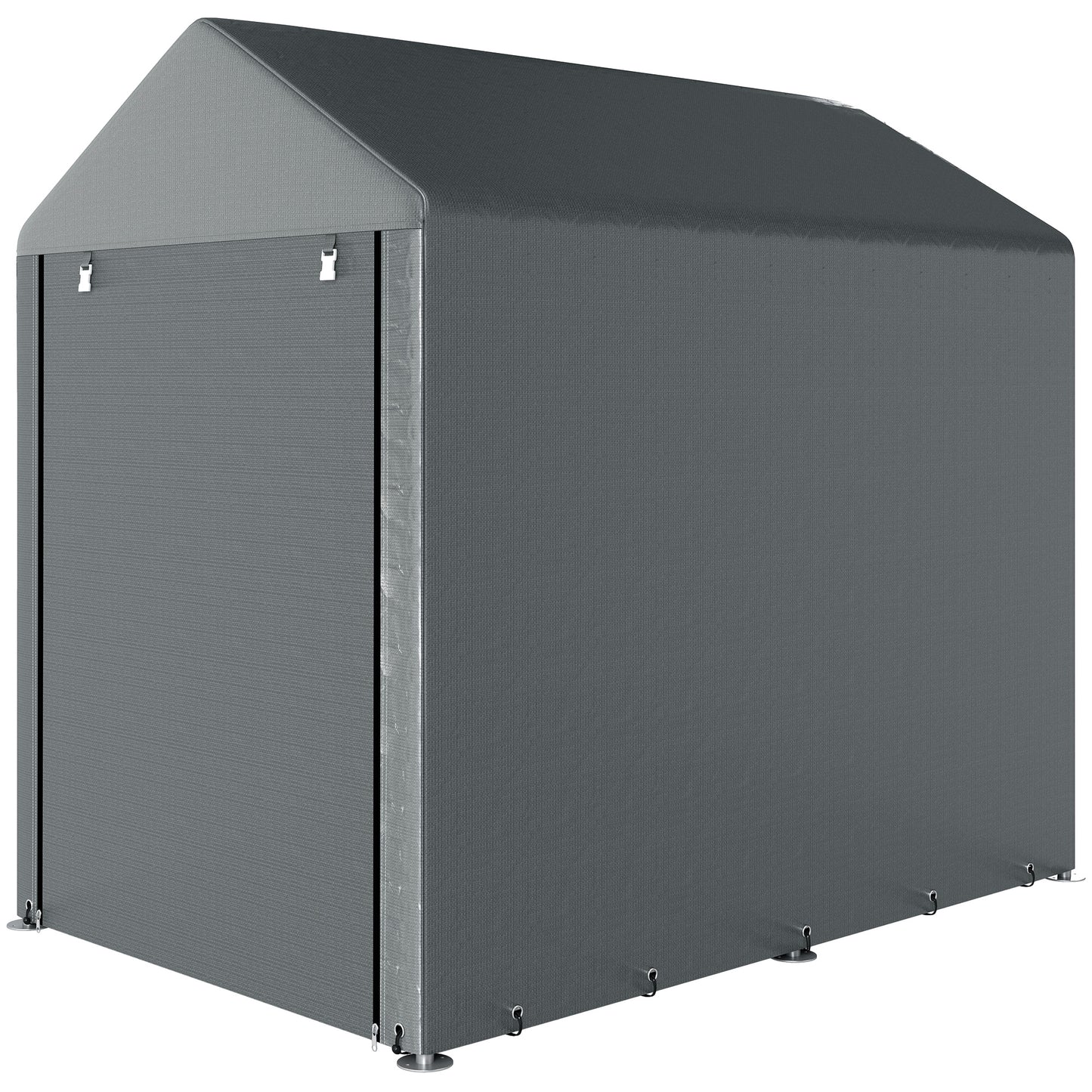 Abri de rangement portable à fermeture éclair