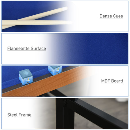 Mini table de billard pliable avec accessoires complets