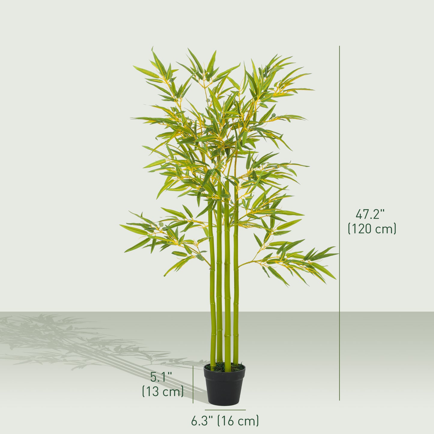 Arbre de bambou artificiel 120 cm
