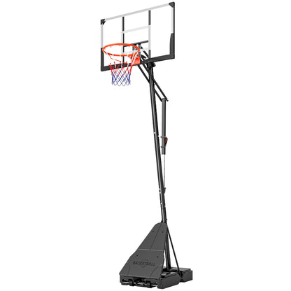 Panier de basketball réglable 244–305 cm avec planche 119 cm