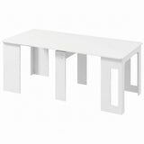 Table à manger extensible 60-180 cm pour 6-8 personnes