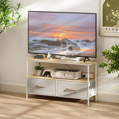 Meuble TV avec station de recharge