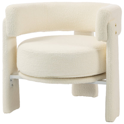 Fauteuil d'accent en sherpa