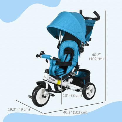 Tricycle évolutif 6 en 1 pour tout-petits 1-5 ans
