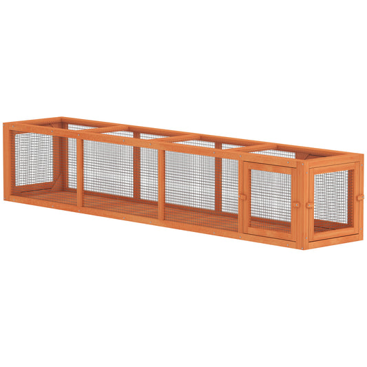 Tunnel pour chat extensible 200cm forme L extérieur