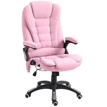Fauteuil bureau massant inclinable dossier haut pivotant