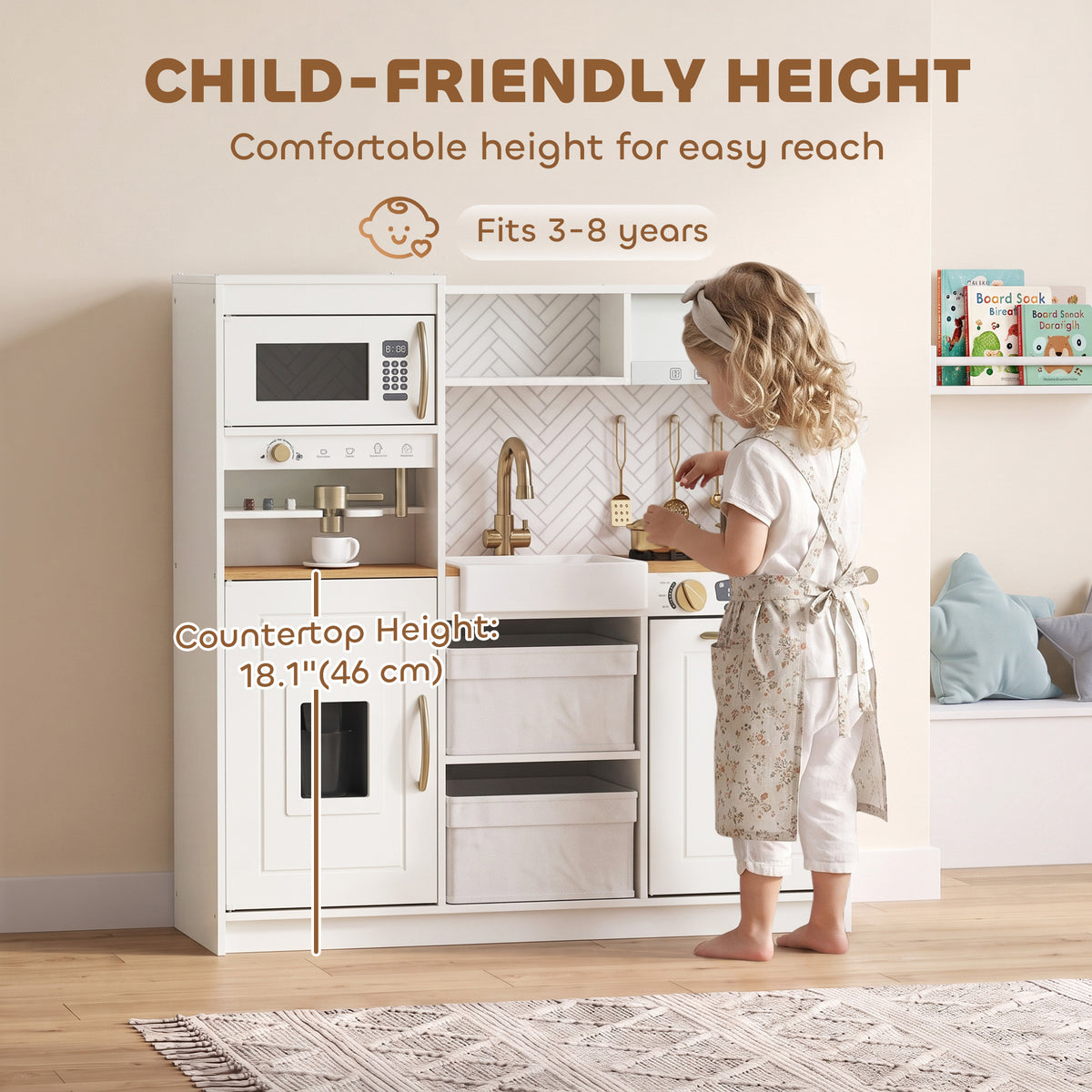 Cuisine jouet interactive pour enfants