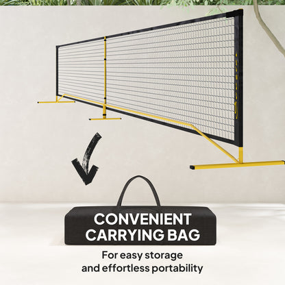 Filet de pickleball portable officiel avec sac de transport
