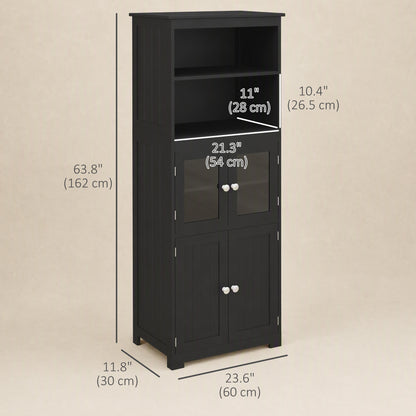 Cabinet de cuisine avec buffet et huche