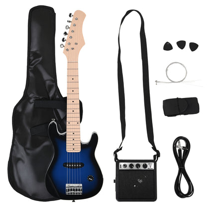 Guitare électrique 3/4 débutant avec ampli 5W