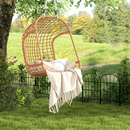 Clôture décorative de jardin 8 panneaux grille métal