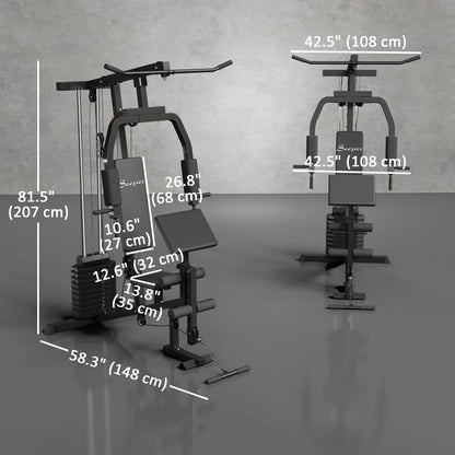 Station de musculation multi-exercices