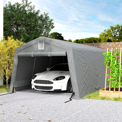 Abri automobile 11' x 20' cadre acier galvanisé