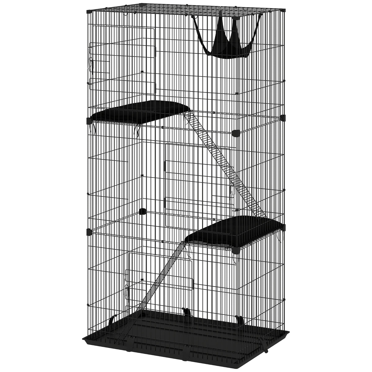 Grande cage pour chats à 4 niveaux