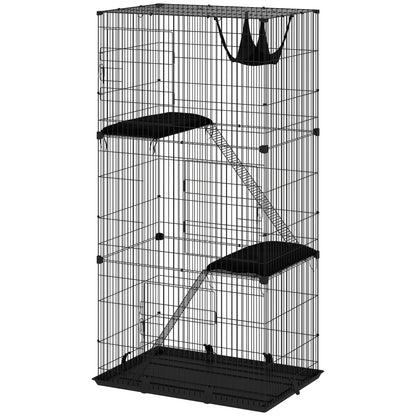 Grande cage pour chats à 4 niveaux