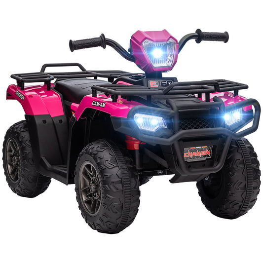 Aosom VTT Électrique 12V pour Enfants avec Musique MP3 et Phares
