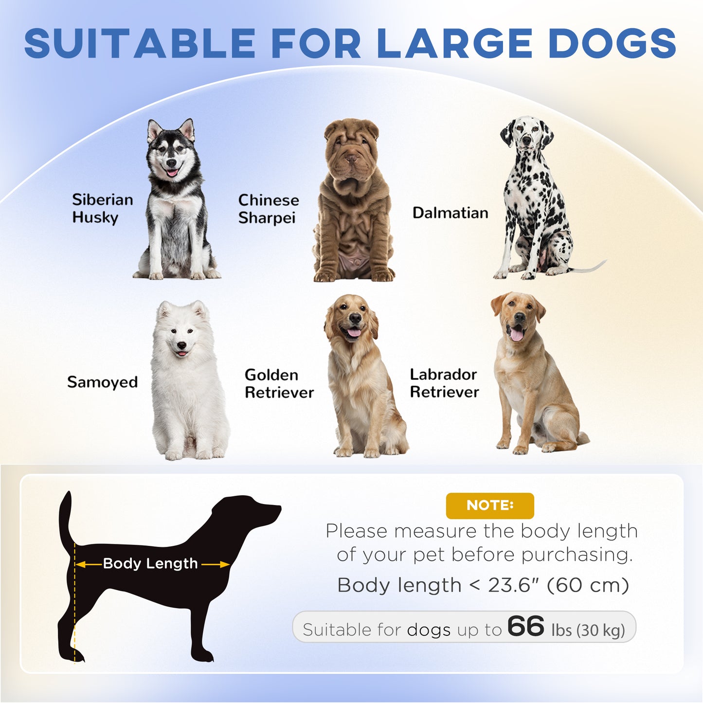 Canapé pour chien grande taille housse lavable