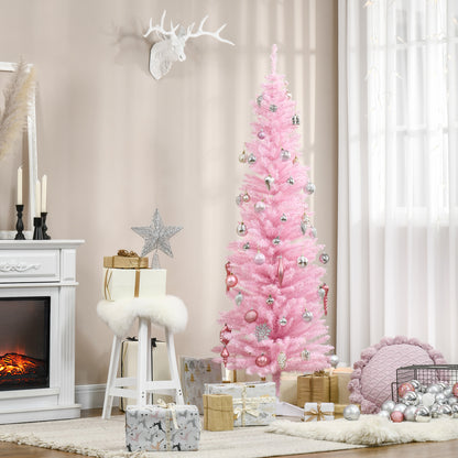 Sapin de Noël artificiel mince style crayon 6 pi