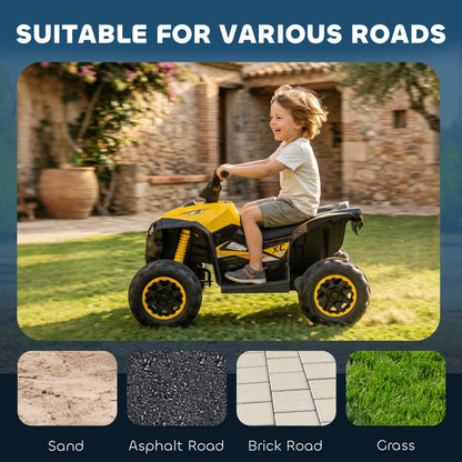 Quad électrique enfant avec musique et phares