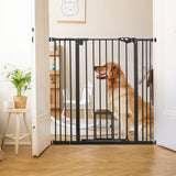 Barrière pour chien intérieure 104 cm ouverture facile