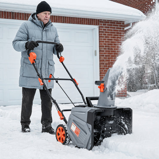 Souffleuse à neige sans fil 40V avec tarière en PU