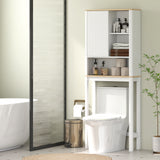 Meuble de rangement au-dessus toilette ajustable