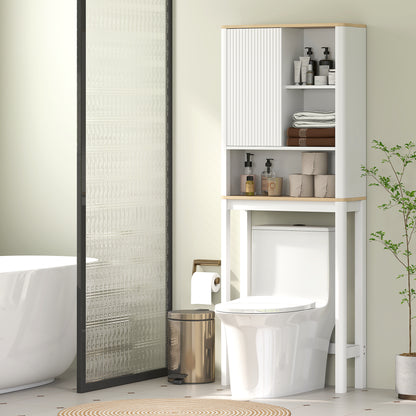 Meuble de rangement au-dessus toilette ajustable
