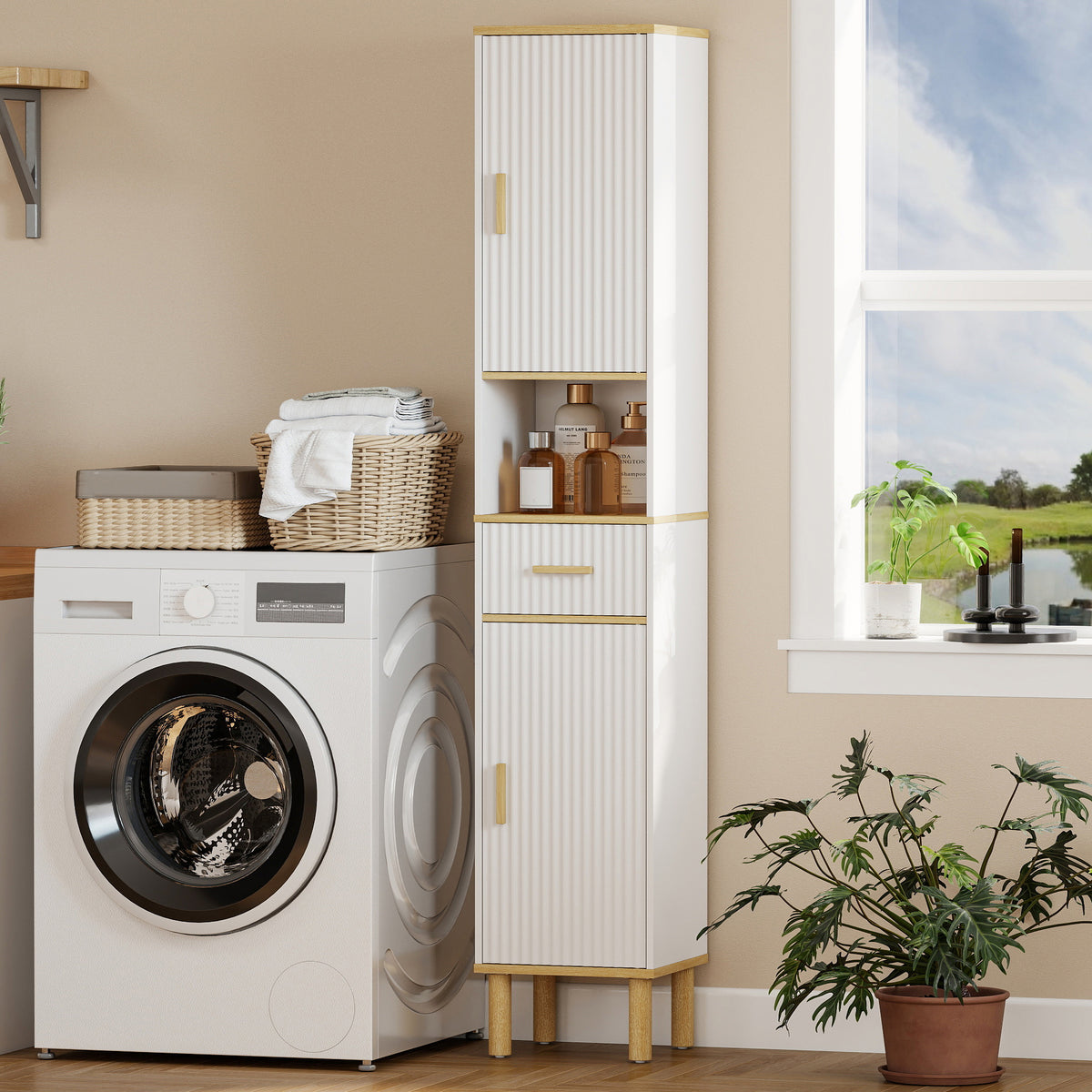 Meuble de rangement haut pour salle de bain