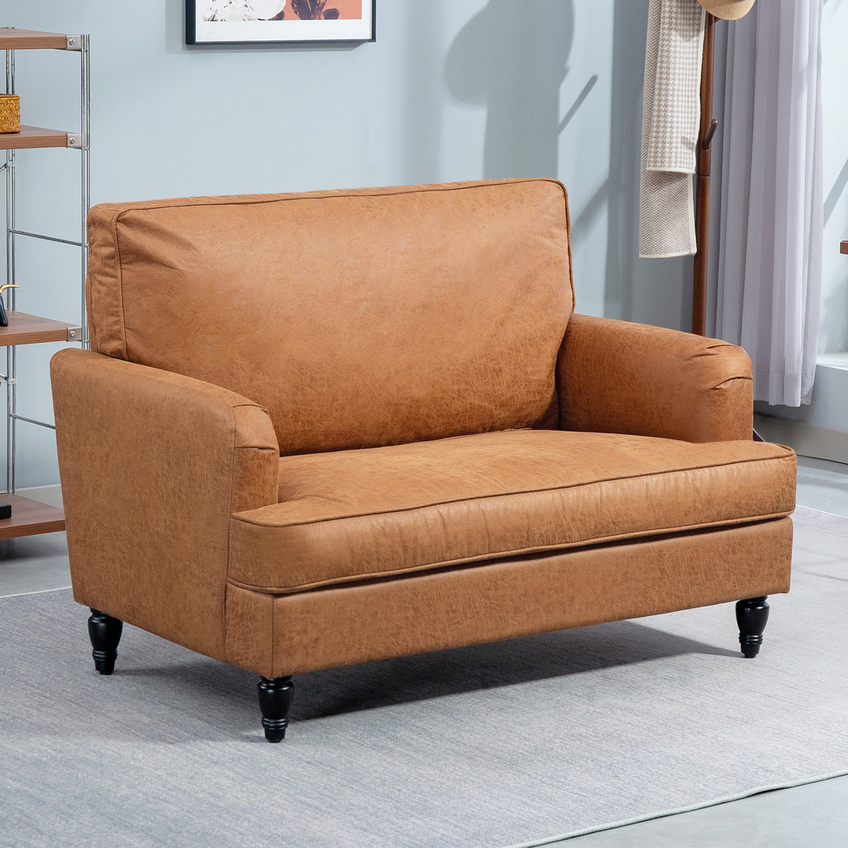 Fauteuil d'appoint moderne en tissu