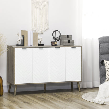 Bahut buffet moderne portes et tablettes ajustables