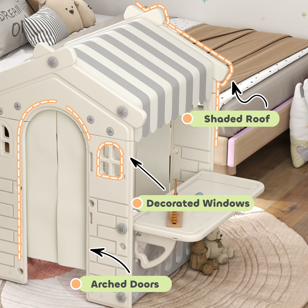Maisonnette pour enfants de jeu d'intérieur