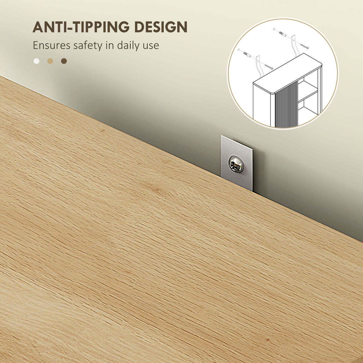 Meuble de rangement au-dessus toilette ajustable