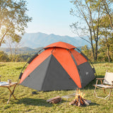 Tente de camping familiale surgissante 3-4 personnes